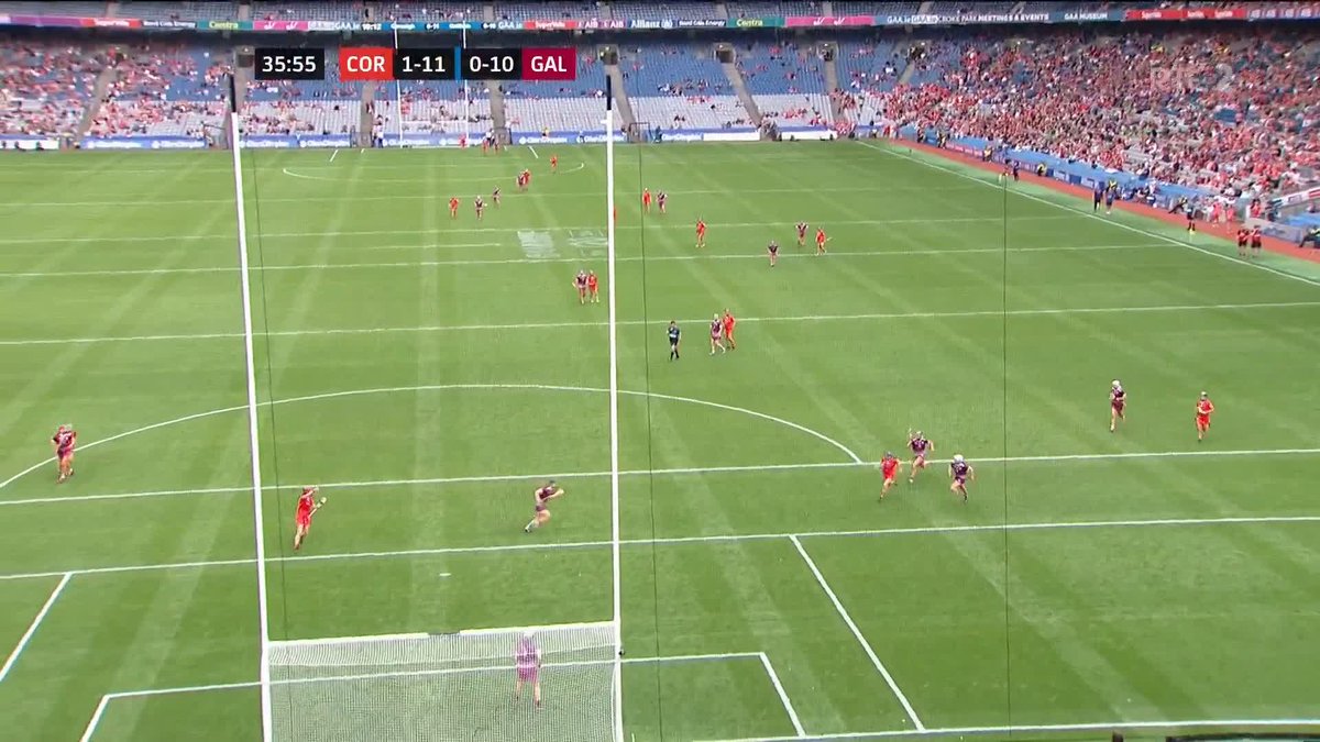 Brilliant from Amy O'Connor to set up Katrina Mackey for the opening goal COR 1-11 GAL 0-10 📺 RTÉ2 &amp; RTÉ Player 📱 Updates 📻 RTÉ Radio 1
