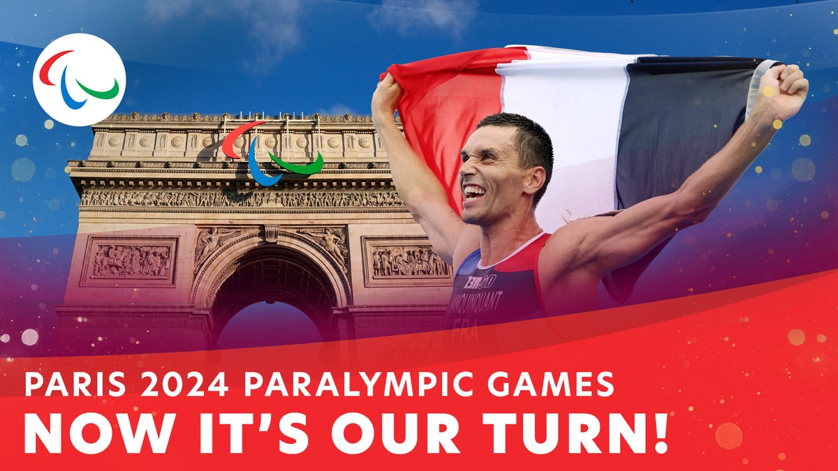 NOW IT'S OUR TURN! Merci beaucoup, #Paris2024 The Olympic Games for a stunning show. We take over now, allons-y! 🔥 #Olympics #Paralympics