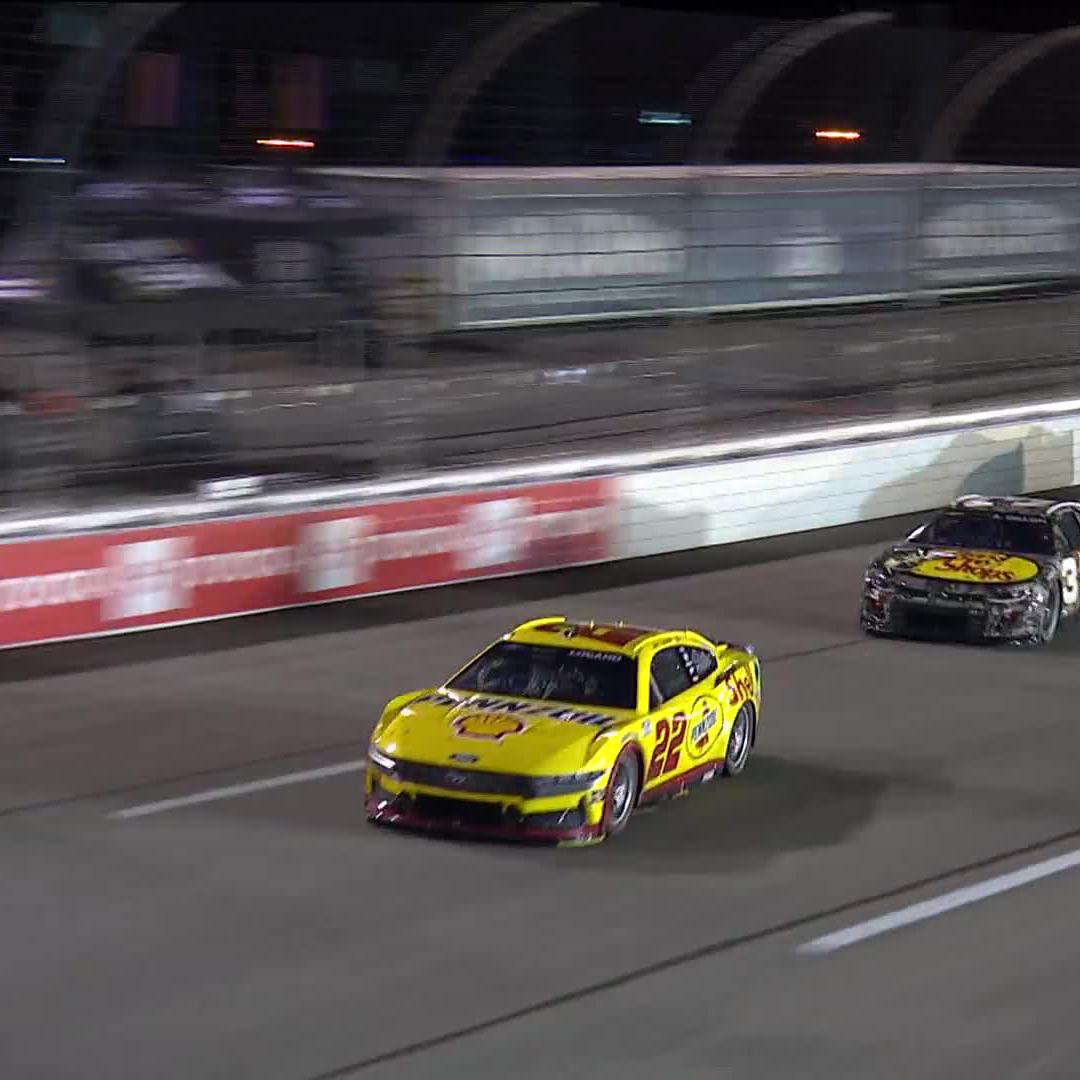 A look at the finish of Sunday's race at Richmond Raceway.