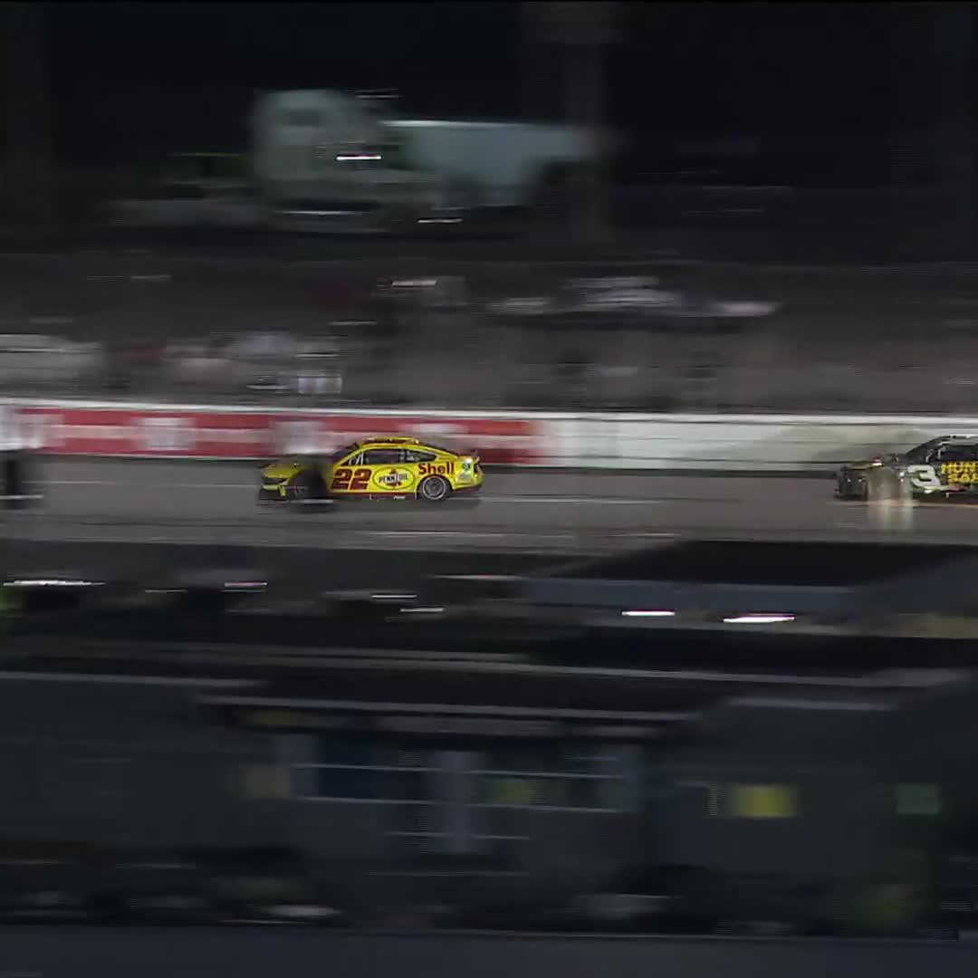 "Whatever it takes." Austin Dillon on the closing moments at Richmond Raceway.