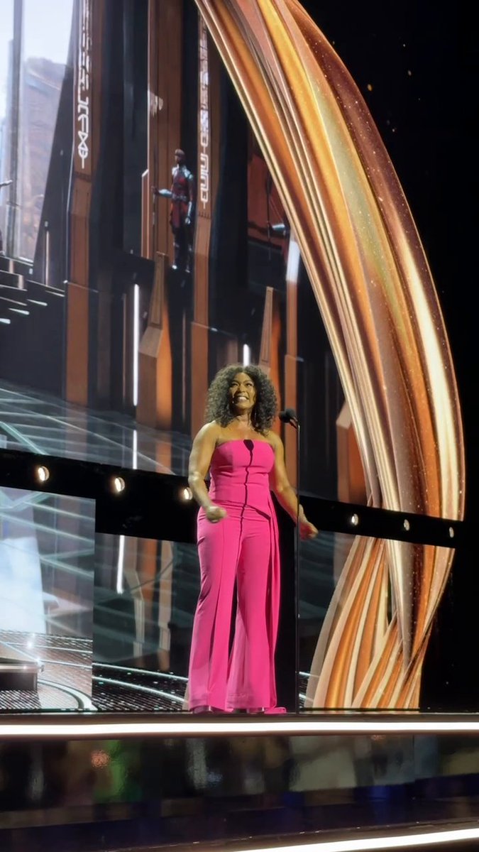 Disney Marvel Studios Angela Bassett, aka Queen Ramonda, is a Disney Legend! #D23 #BlackPanther