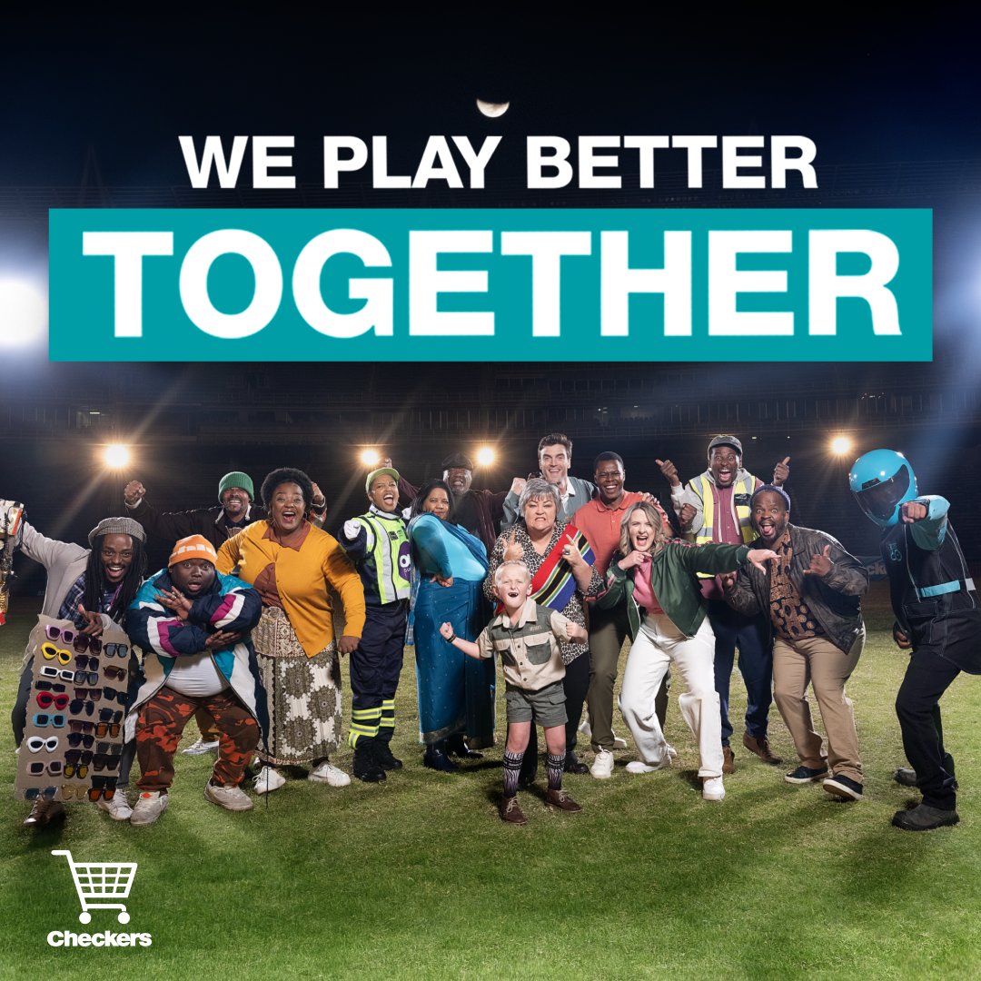 One team, 60 million players. Team South Africa, we play better together 🇿🇦