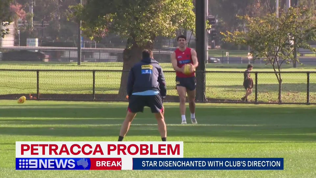 Melbourne superstar is disgruntled and unhappy with the club's direction, despite having five years to run on a lucrative deal. Tom Morris #9News