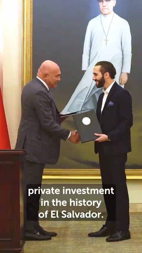 Ülkemizin tarihindeki en büyük özel yatırım 🇸🇻🇹🇷