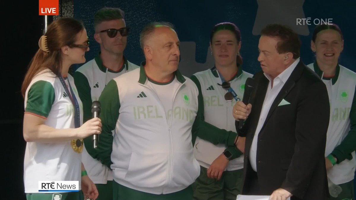 'We're a small nation, but we're a great nation' - Double Olympic champion Kellie Harrington praises the support given to Team Ireland during and after the Paris Games