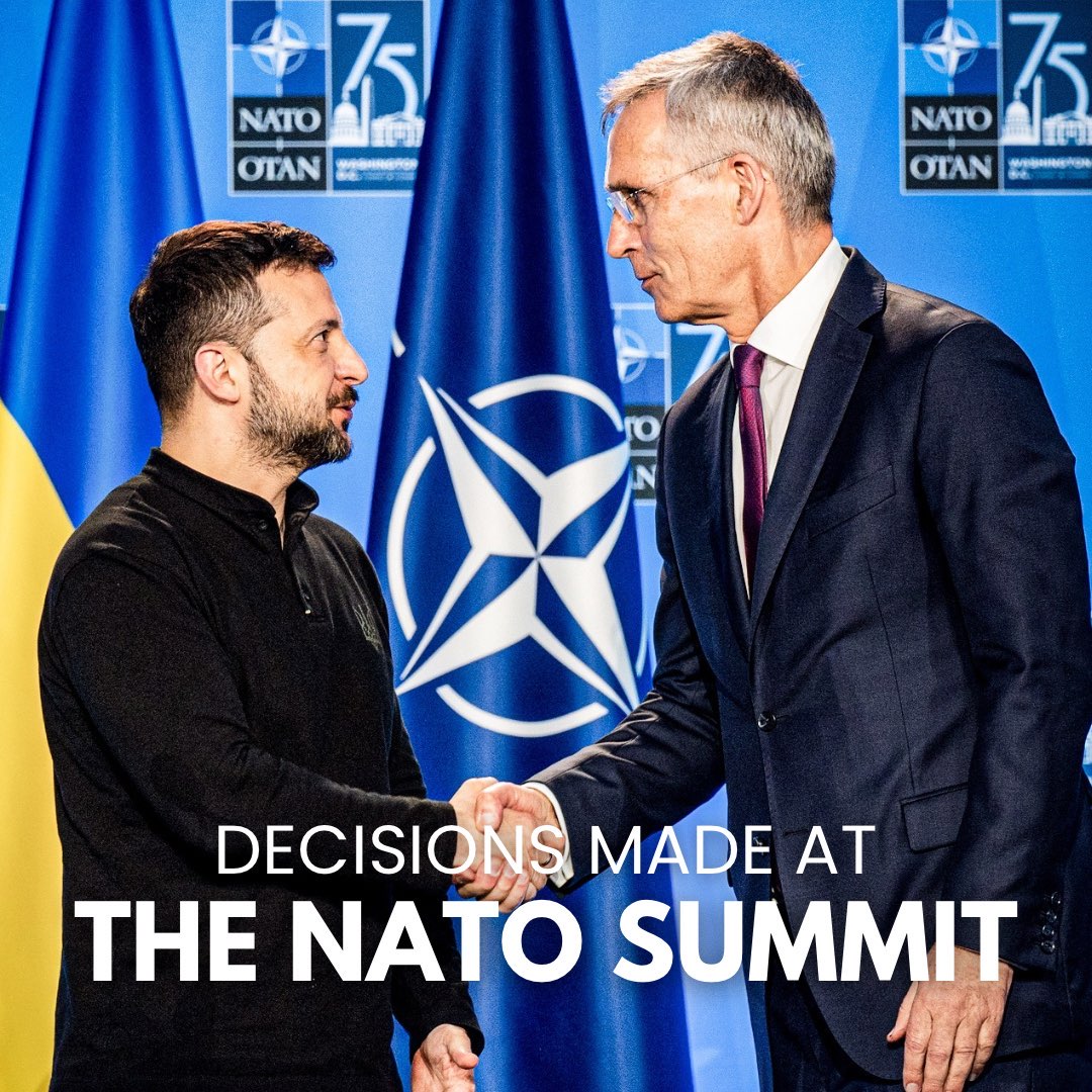 A resounding success! The NATO Summit in Washington 🇺🇸 last July was a notable success as NATO leaders agreed to: 🇺🇦 Increase support to Ukraine 🛡️ Keep our people safe 🤝 Deepen global partnerships #NATOSummit
