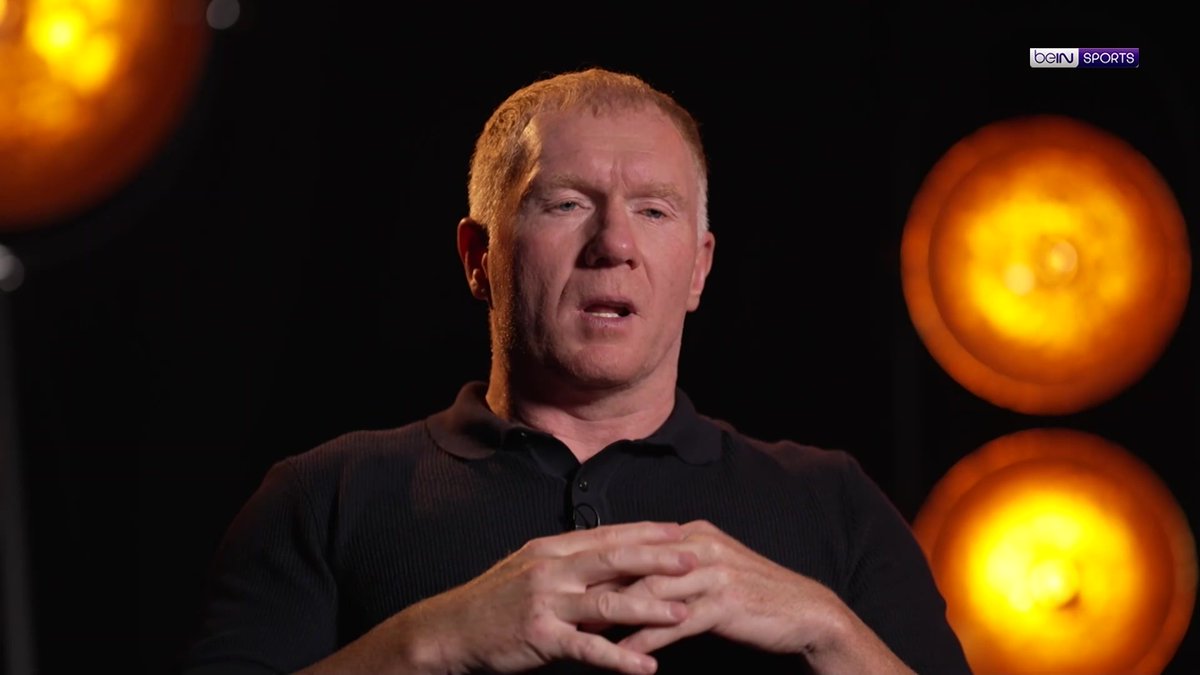 🎬 Paul Scholes predicts Arsenal will win the Premier League this year. 🏴󠁧󠁢󠁥󠁮󠁧󠁿 🎥 beIN SPORTS