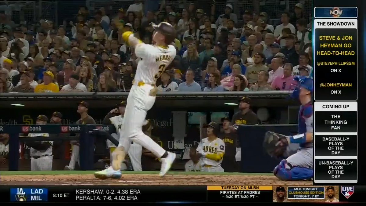 Jackson Merrill can't stop hitting home runs. Will he make a push for the NL ROY? 🏇 MLB Now | #MLBNowShowdown