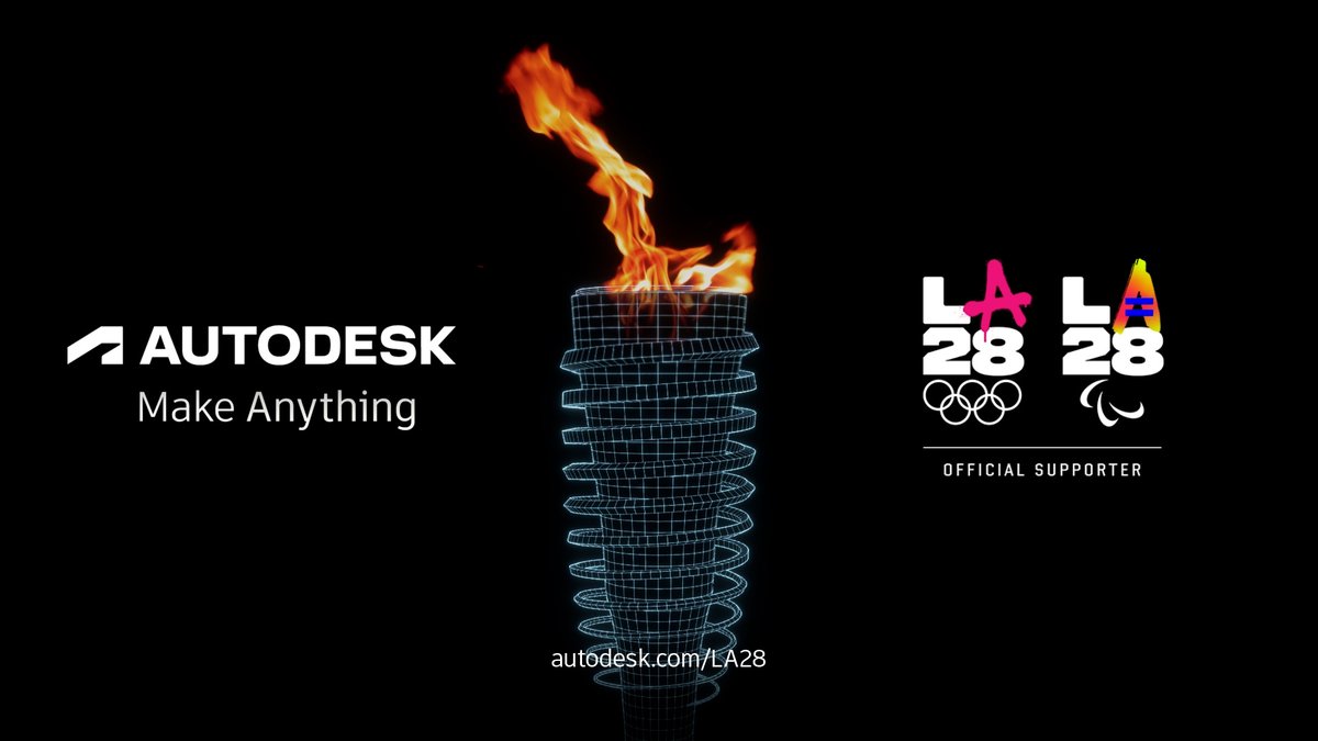 We’re partnering with the LA28 and Team USA to design and make an Olympic and Paralympic Games with no new permanent venues. Our software will help foster a legacy that lasts beyond the #LA28 Games. Learn how: #MakeAnything