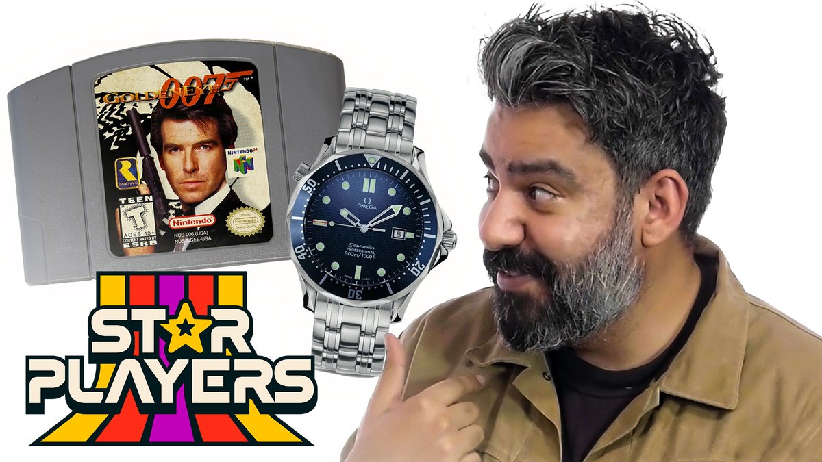 Owning the watch from GoldenEye 007 is a serious flex for this weeks #StarPlayers guest, Rahul Kohli! ⌚ Watch the Full Video NOW 🔴 ➡️