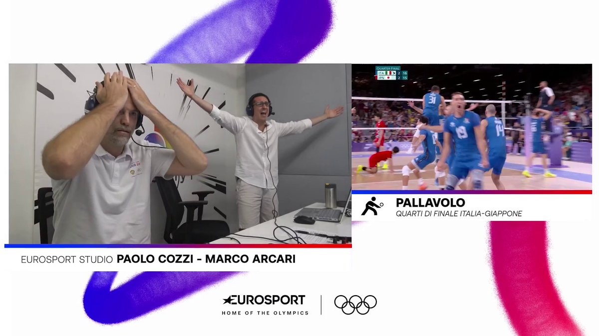 Emozioni, gioia, sorrisi, lacrime: le reazioni più belle dei nostri commentatori #Paris2024 #Olympics #HomeOfTheOlympics