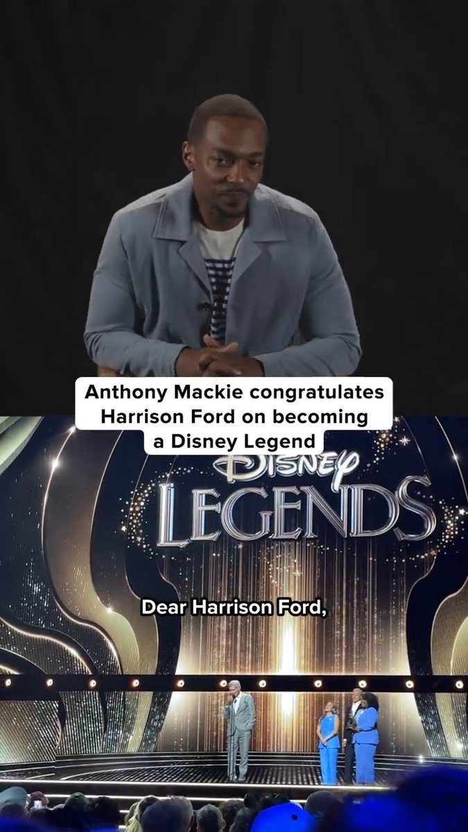 A message for Harrison Ford 💙 #CaptainAmericaBraveNewWorld #D23