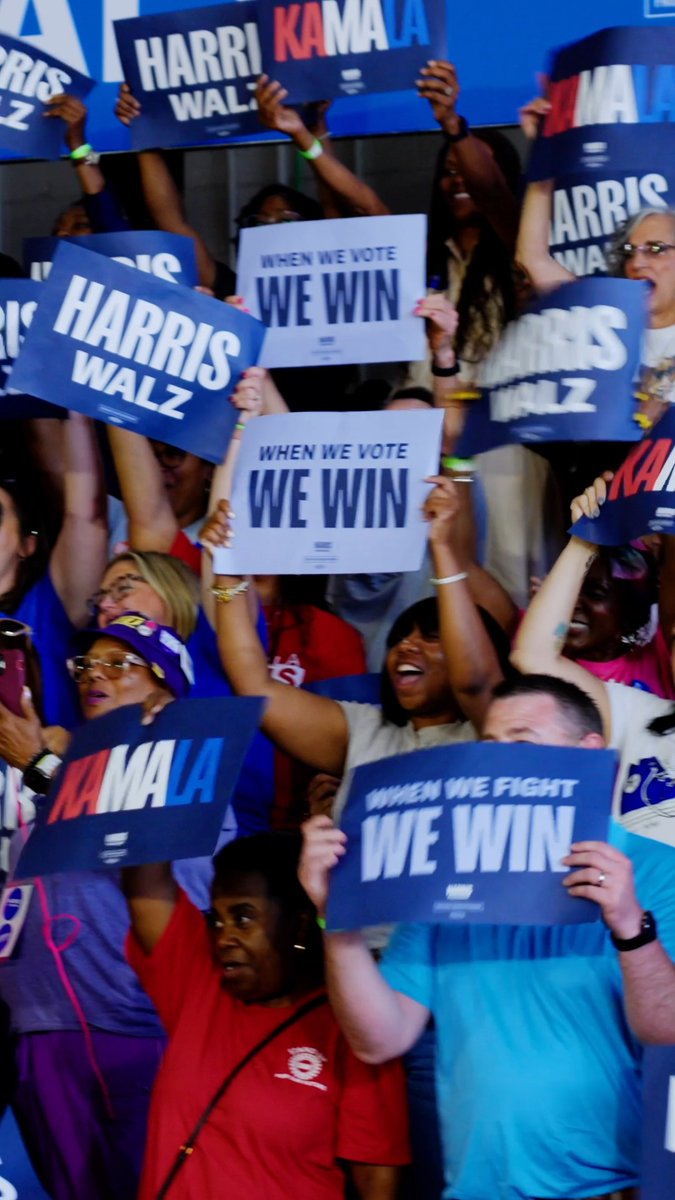 Thank you for the warm midwest welcome, Wisconsin and Michigan. With your help, we are going to win in November.