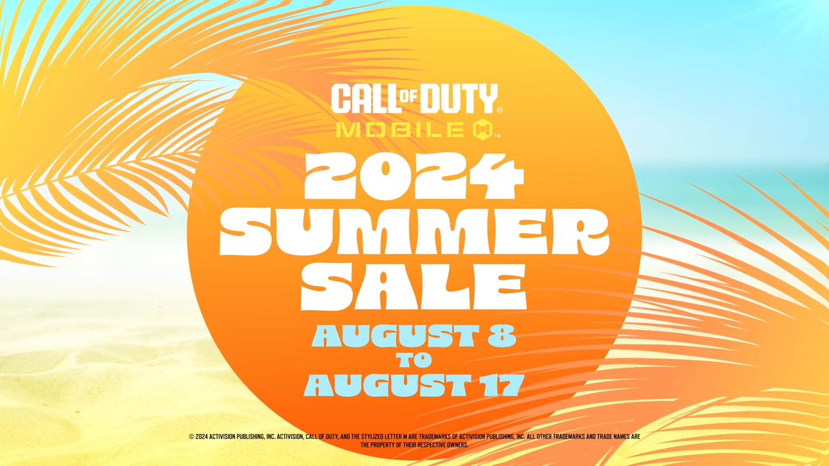 Summer isn't over yet! ☀️ Don't miss out on the Summer Sale, live in-game until August 17th!
