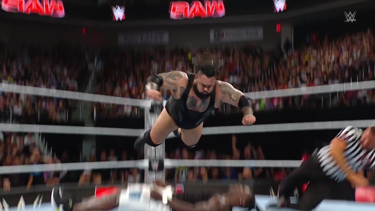 BRONSON DID IT AGAIN! AND AGAIN! AND AGAIN! AND AGAIN! #WWERaw