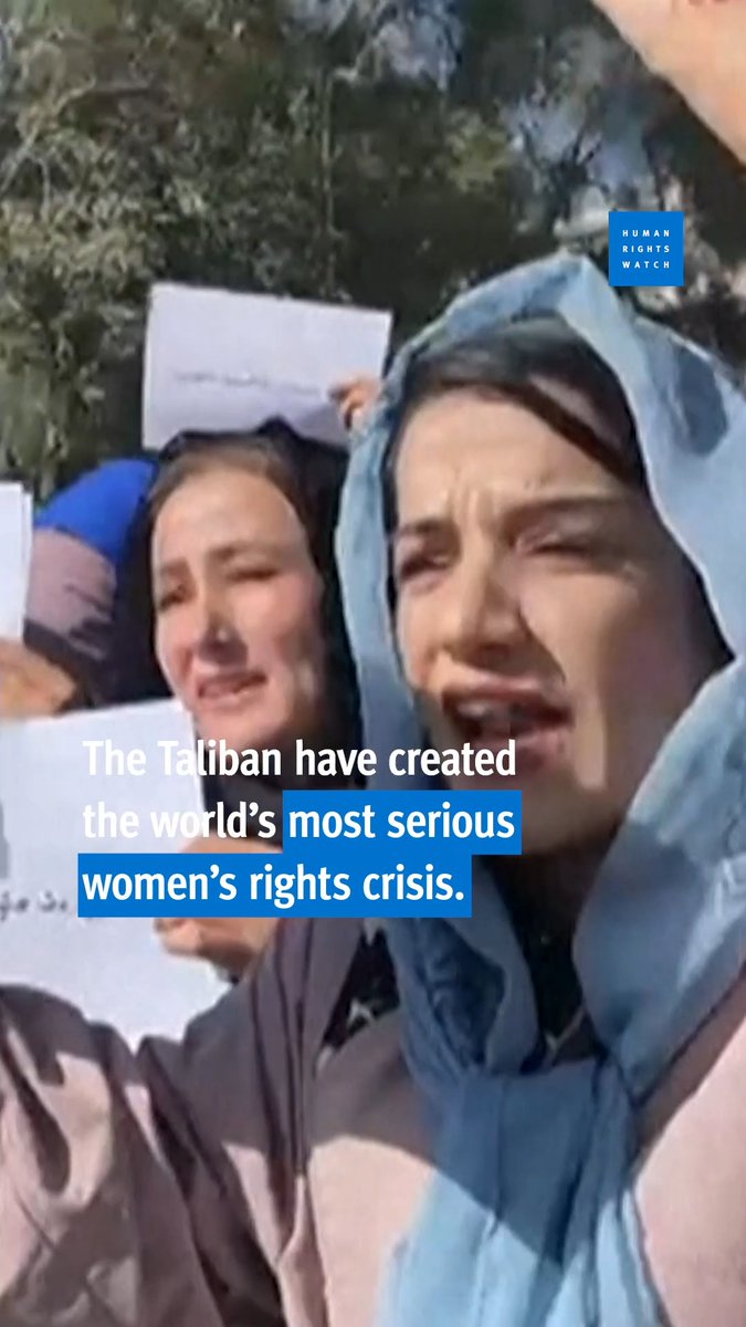 The Taliban have created the world’s most serious women’s rights crisis, and Afghanistan is enduring one of the world’s worst humanitarian crises. Learn more about three years of Taliban rule in Afghanistan ⬇️