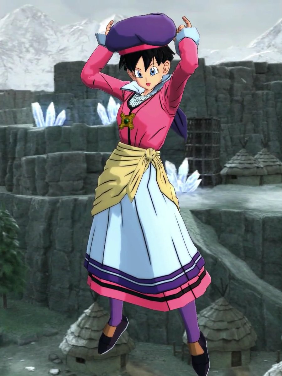 ["Videl" Is Coming!] For 60 counts, Videl will have 2 fewer sub counts, and unfavorable Element DMG will be nullified! If hit by an enemy Arts while under 50% health, enemy Ki will be decreased by 100, and Videl will get huge ATK buffs! #DBLegends #SagasFromTheMoviesZCampaign