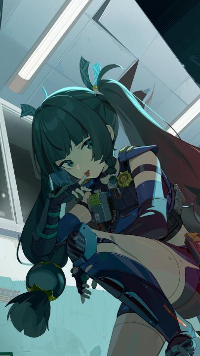 For Display Only | Qingyi "Stay vigilant. And this is the leader? I won't spare you, either." #zzzero #zenlesszonezero #Qingyi