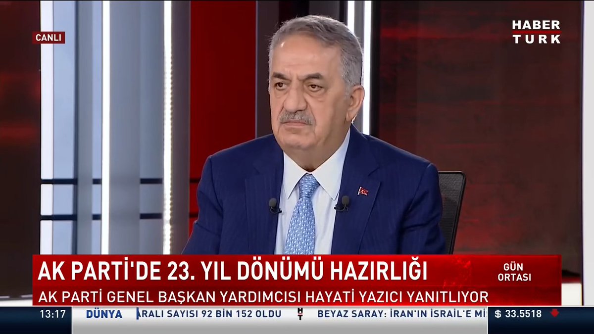 "AK Parti, milletin durduğu yerde konumlanan bir partidir. Millet merkezdedir, AK Parti de oradadır. Siyasetinin temelinde millet olan bir partiyiz. Hem merkezdeyiz hem kimliği olan bir partiyiz. Muhafazakar ve demokrat bir partiyiz’”