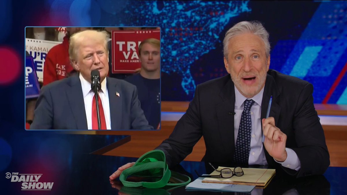 Jon Stewart tackles Donald Trump's latest tactic: using his old Biden insults on Kamala Harris