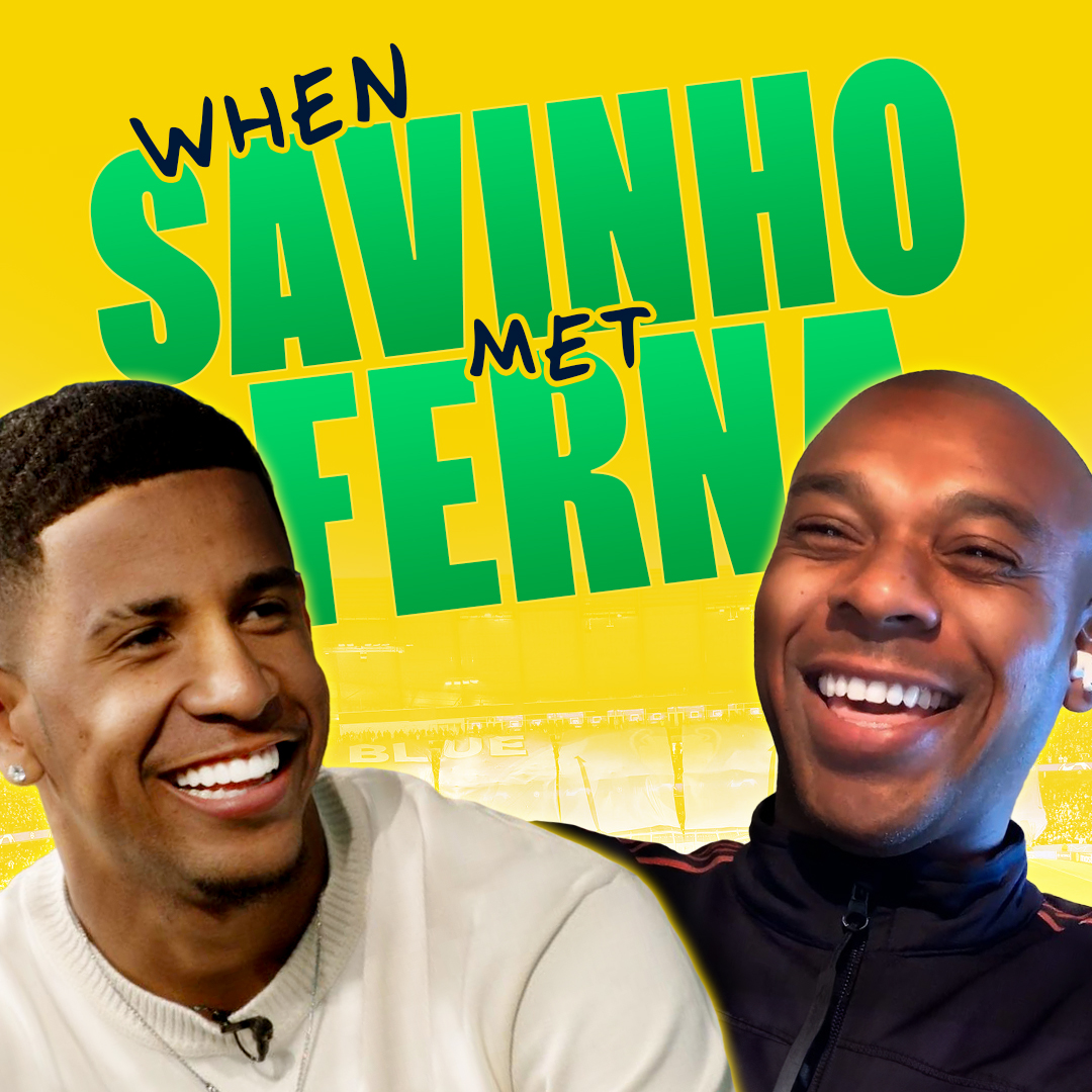 When Savinho met Ferna! 👋🇧🇷 The former skipper chats through all things City with our new signing 🩵