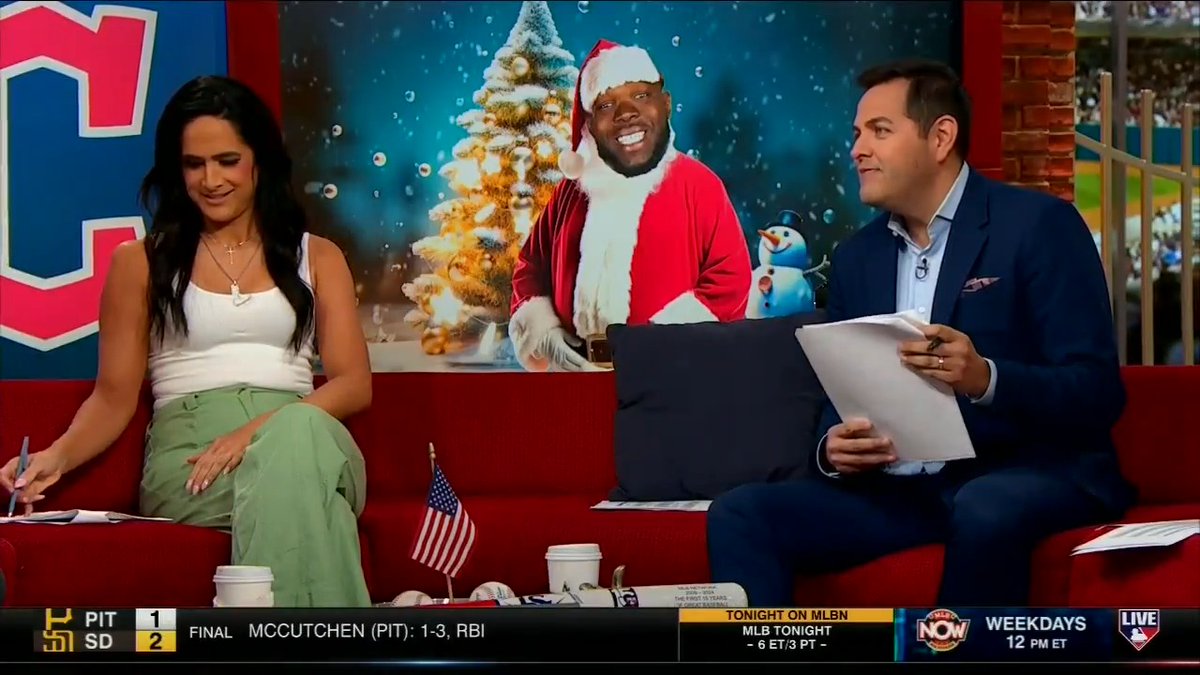 The Cleveland Guardians are celebrating Christmas in August! 🎄 #MLBCentral breaks down the AL Central leaders and last night's power surge, led by "Big Christmas" Jhonkensy Noel.