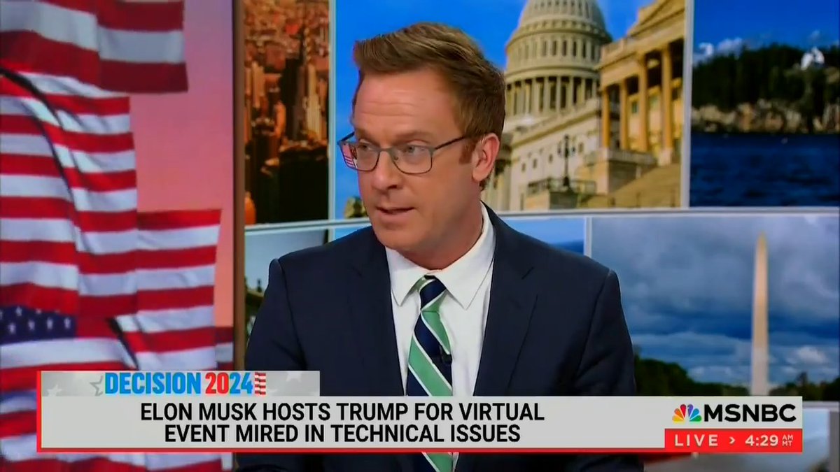 .Jonathan Lemire: Vibes do matter. It's a stark difference. We're seeing footage night after night of Harris and Walz having these joyful rallies where people are laughing and dancing. Trump, on the other hand, gave a two hour interview where he was slurring his words and painting a dark, dystopic picture of America