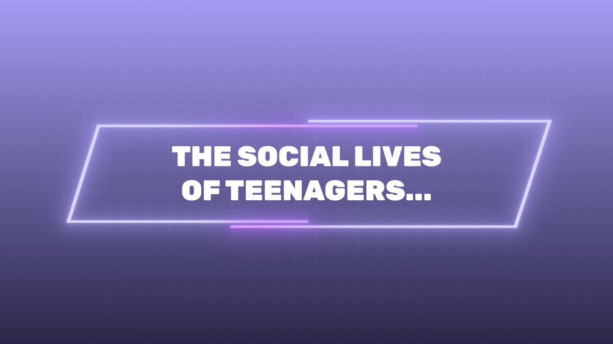 Are kids hanging out less?