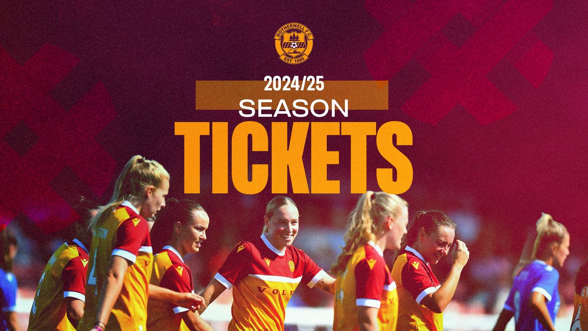Our story needs you by our side 🧡 From the Fir Park road to the stands of K-Park. Our future is now. Are you with us? Season tickets for the 2024/25 SWPL campaign are now on sale.