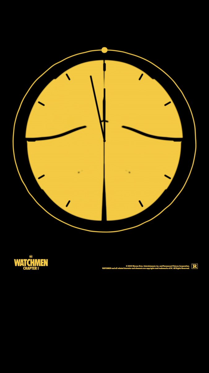 The Clock is ticking. Own #Watchmen Chapter 1 on Digital now