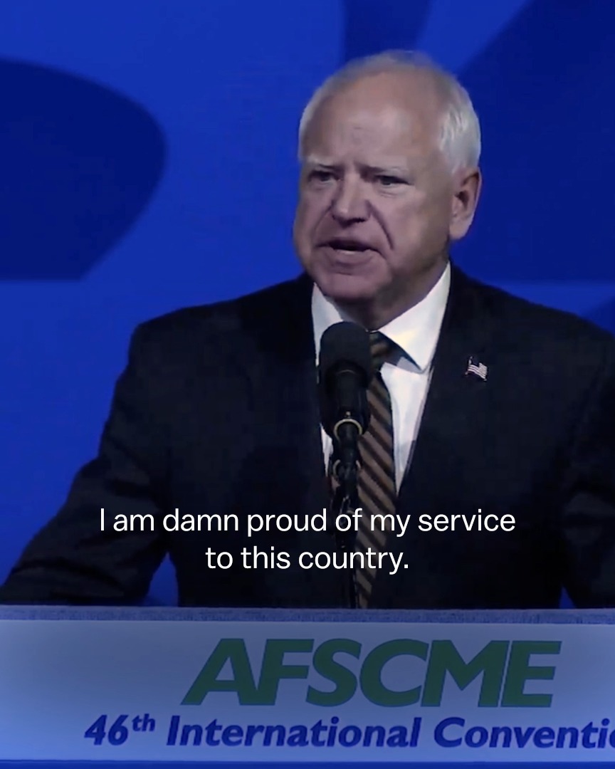 Let me be clear: I am damn proud of my service to this country.