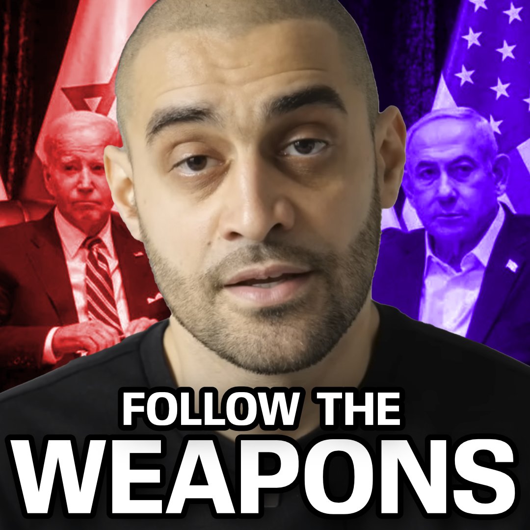🎥 “Watch the ships and the planes, don’t listen to what is happening on a political level, all of that is PR” Lowkey US govt just approved another $20bn in weapons to Israel, incl. $18.8bn of F-15 fighter jets. Always follow the weapons.