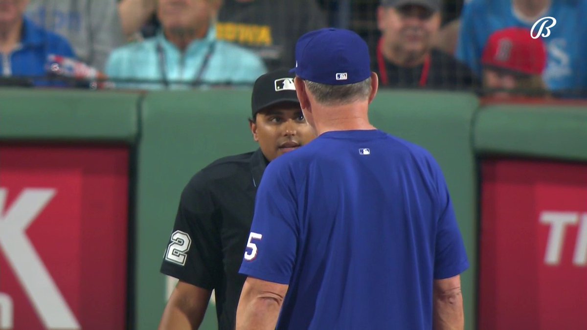 Bochy doesn’t want to see any more of this and heads to the locker room early How soon until we add ABS and/or the opportunity to challenge calls to the majors?