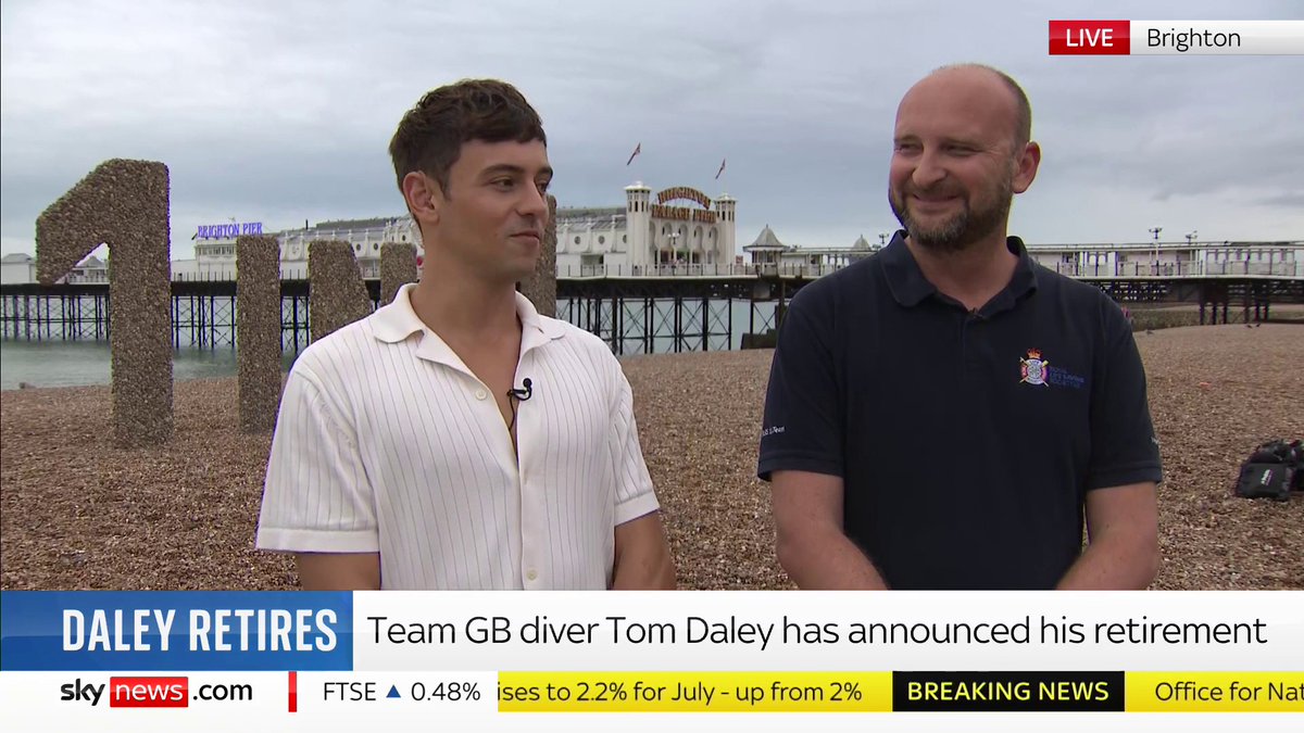 'I want to spread awareness of the fact that one in four drownings involve alcohol.' Five-time Olympic diver Tom Daley speaks to Wilfred Frost and Leah Boleto as he hopes to raise awareness about water safety in the UK 📺 Sky 501 and YouTube