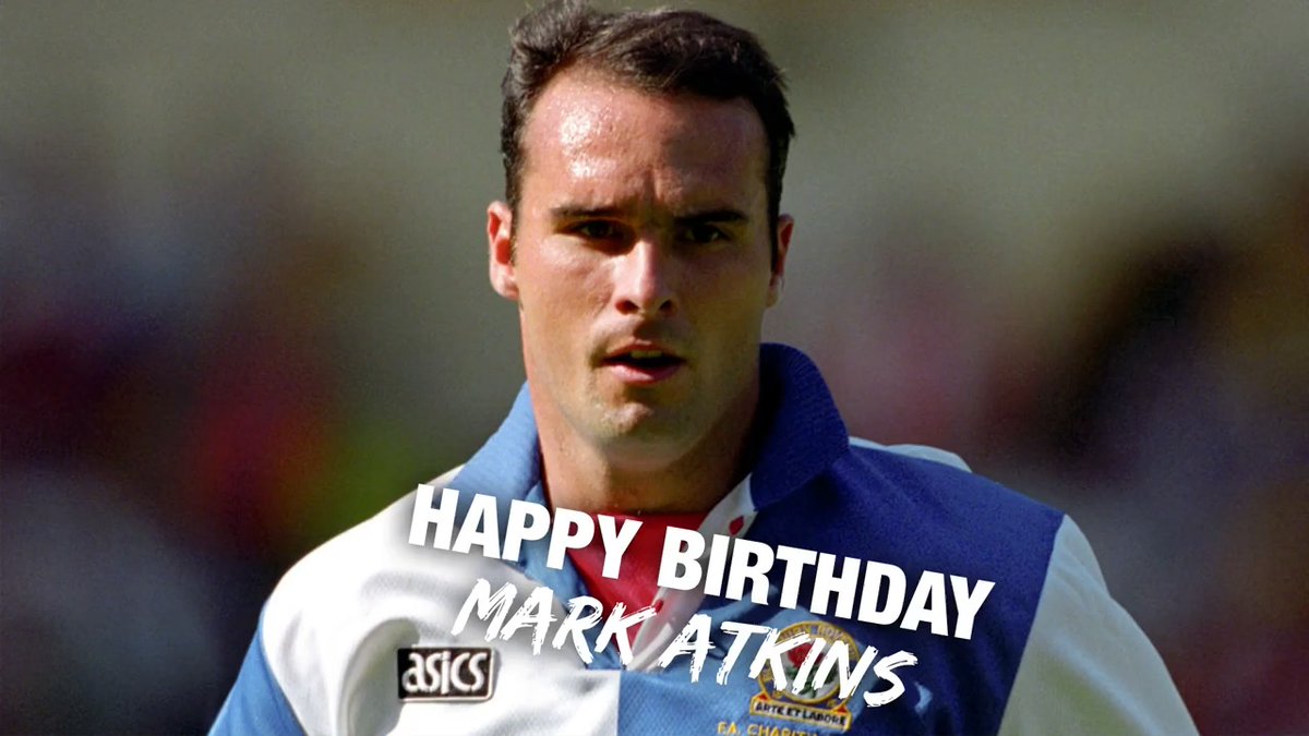 ๐ Happy birthday to a key man in both our 1992 promotion and 1995 Premier League title successes, mark atkins! #Rovers ๐ตโช๏ธ