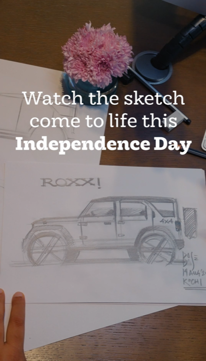 The Automobile business is one of the most exciting industries to work in. Every Machine starts out in the Mind. And then, what was once a figment of the imagination, ROARS to life! Passion always begins with a Pencil!! #TharROXX #PassionatePratap