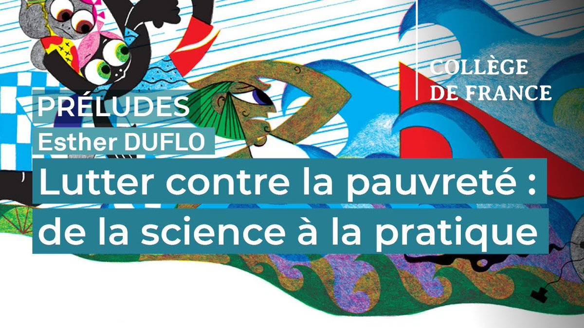 #Prélude #Pauvreté "Lutter contre la pauvreté : de la #science à la pratique" La Pr Esther Duflo, titulaire de la chaire Pauvreté et politiques publiques, introduit son cours de l'année 2023-2024 👩‍🏫 La suite de cet enseignement 👉