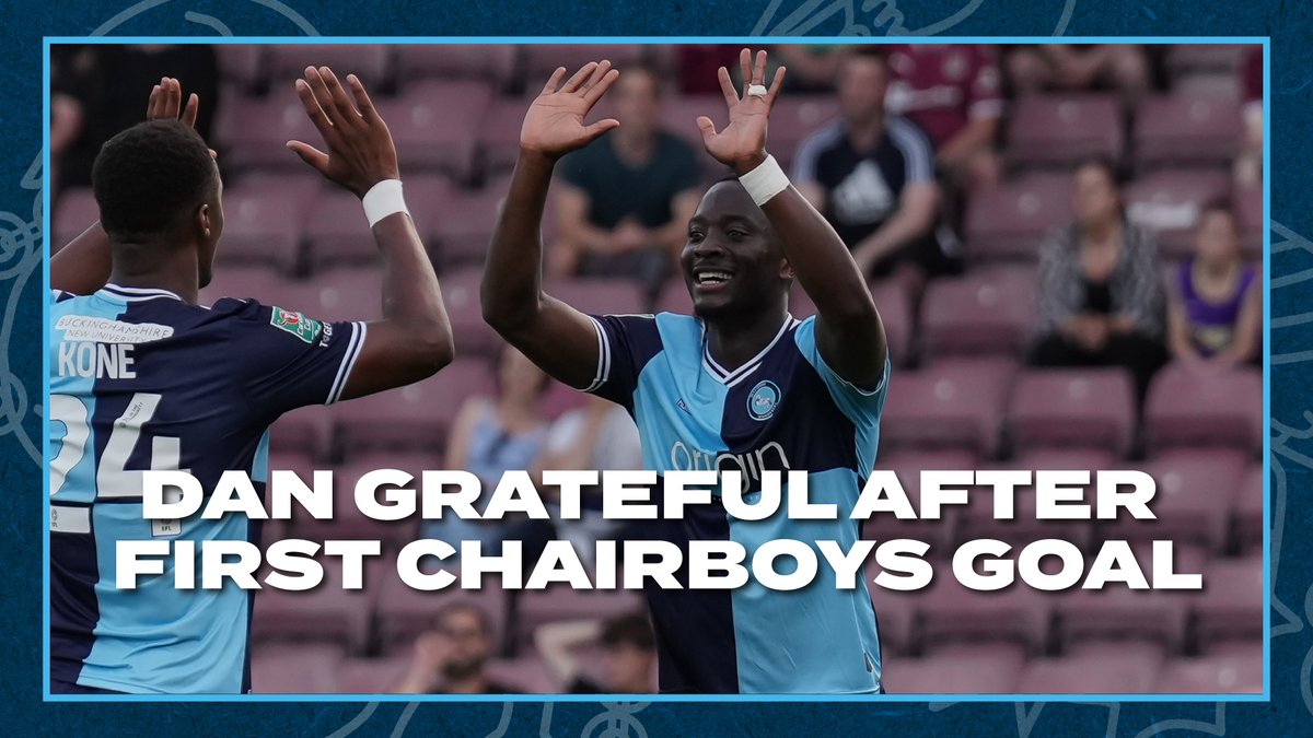 😃 "I'm just grateful to everyone who brought me here." Wycombe fans are going to love Daniel Udoh. Check out his full interview on WanderersTV at