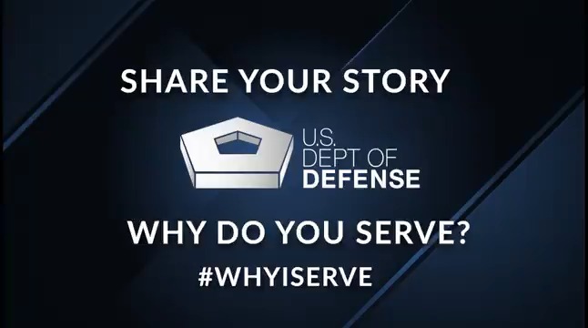 Our greatest advantage is our people. I know it & our senior leaders know it. Many of us continue to serve today for this reason – our teammates. I’m grateful that some of our leaders shared why they joined the military. Now, I want to hear from you. Why do you serve? #WhyIServe