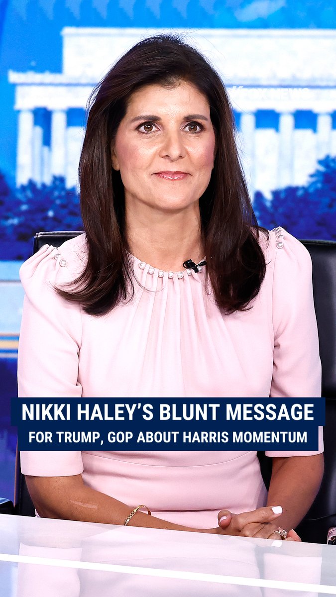 'QUIT WHINING': Nikki Haley has blunt message for Trump, Republicans as Harris gains momentum. The former presidential candidate gets candid on the state of the 2024 race and what Republicans need to do to win in November.