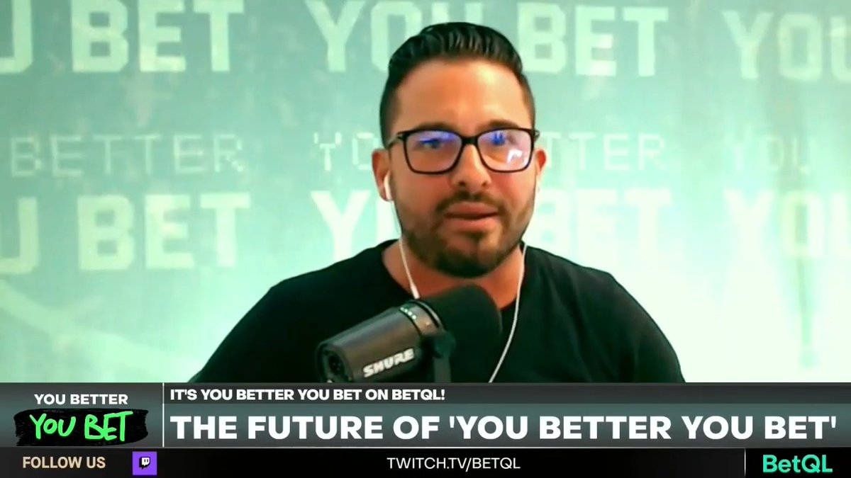 Many of you are probably wondering about the future of You Better You Bet with Newy Yearerson’s departure. I created a very successful sports-betting show once. I’m going to do it again. I discuss in the vid below. See you Aug 26 for the new YBYB: