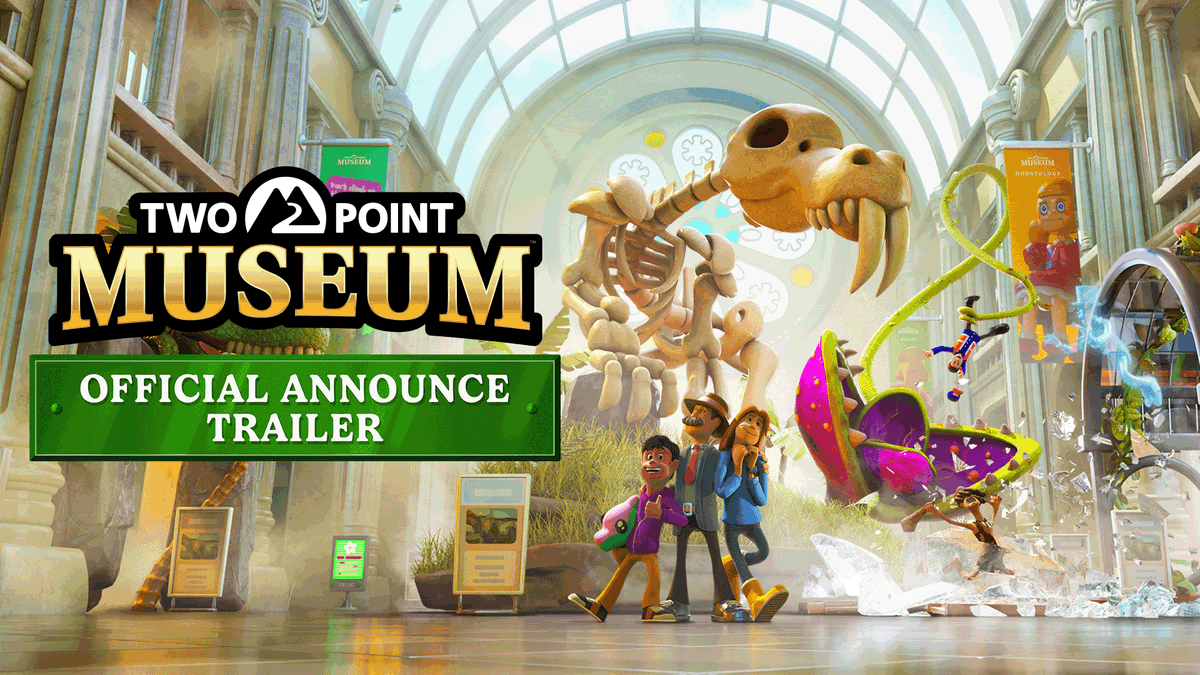 Welcome to Two Point Museum! 🦖 Prepare to take on management mayhem, all while curating and designing your own museum... 🏛️ Find out more:
