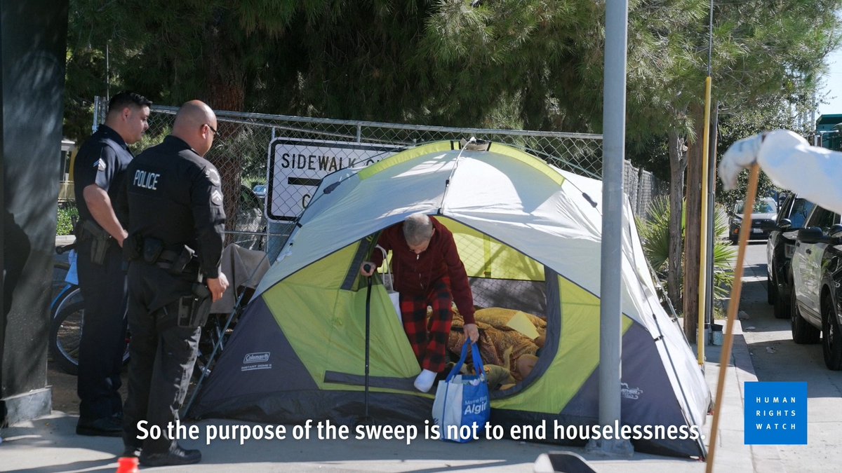 Los Angeles city government has pursued a cruel, expensive, and ineffective policy of criminalizing people’s unhoused status through arrests, tickets, and property destruction. New film and report out on the cruel and ineffective criminalization of unhoused people in LA ⤵️