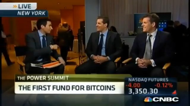 "Most people agree that virtual currencies are here to stay… I think in the next 2 years it will be a completely different landscape." Cameron Winklevoss and Tyler Winklevoss interview with Andrew Ross Sorkin in November 2013 Price of bitcoin: $350 - 16,700% gain since filming 🚀