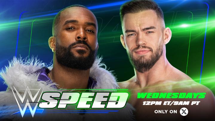 TODAY on #WWESpeed! 𝕂𝕚𝕟𝕘 𝕋𝕖𝕫 faces Austin Theory in the No. 1 Contender's Tournament! Who will move on to the WWE Speed Quarterfinals and battle Je’Von Evans? 👊
