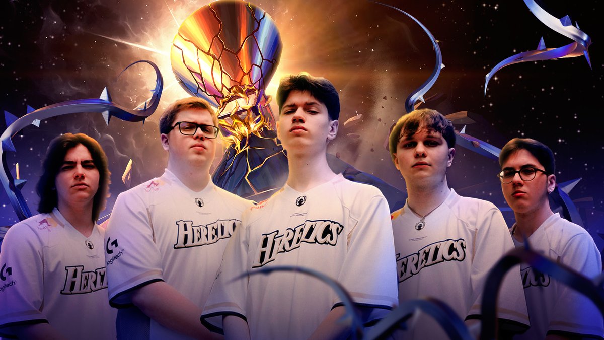 🧒 Los niños se hacen hombres 👨 🗓️ Mañana, 15 de agosto a la 13:00 hora peninsular 🕐 Team Heretics 🆚 FNATIC #VamosHeretics