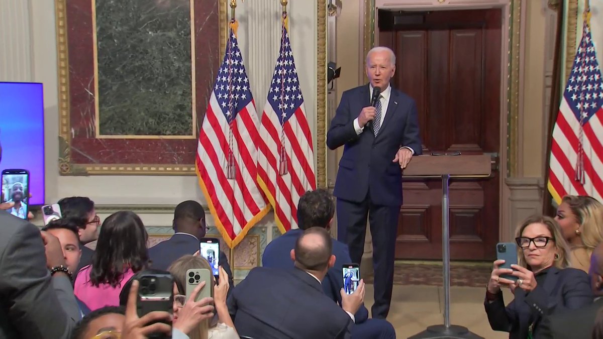 Biden has no fucks left to give: “I told you, my policies are working. Start writing that way. Kay?”