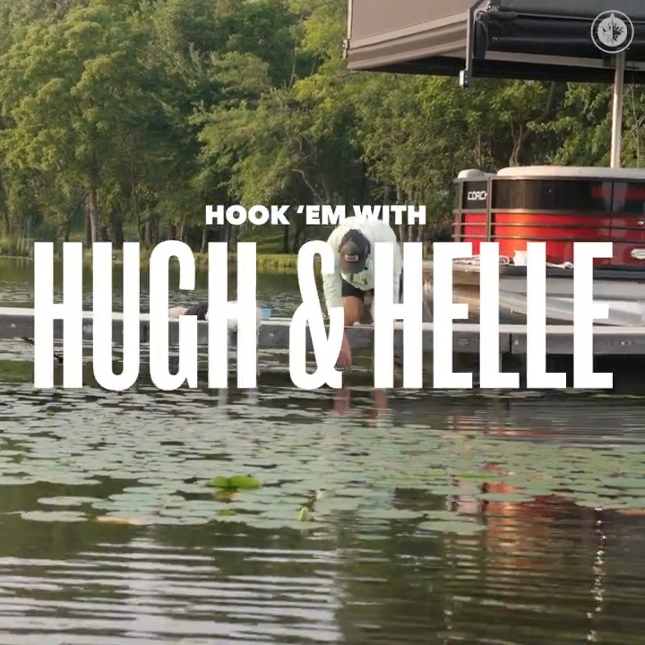 Father-Son fishing trip 🥹 Join us on the water with Hugh &amp; Helle as we reel in some beautiful bluegills, perch, and more! 🎣