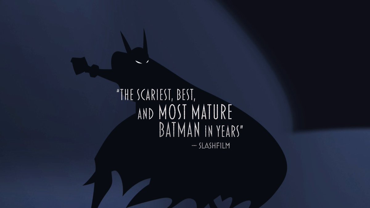 Only thing missing is our rave review from the Gotham Gazette 🦇