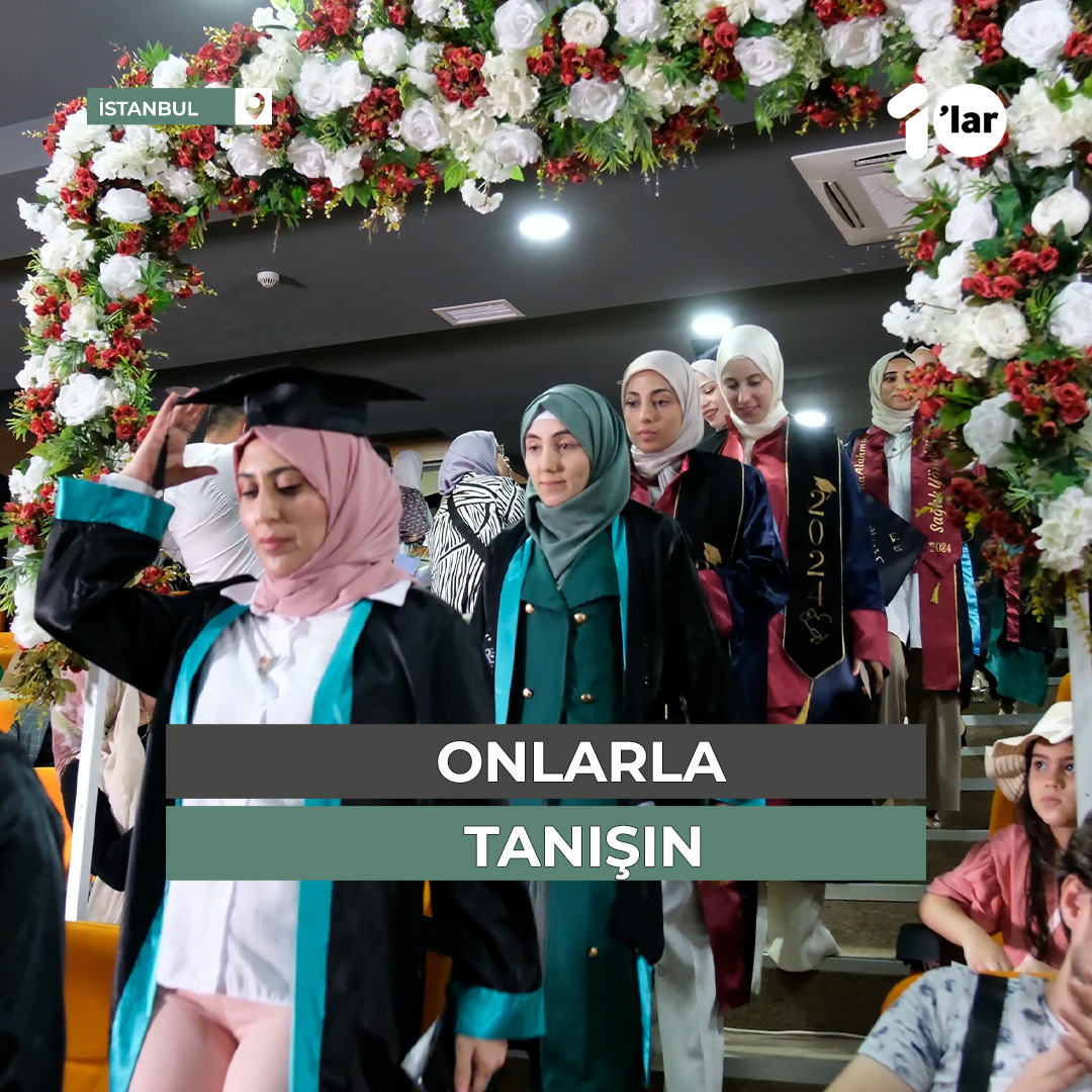 "Tüm öğrencilere başarılar dilerim. Lütfen kimse kendi önüne engeller koymasın ve yapamam demesin. Hiç bir şeyi biriktirmeyin, her şeyi vaktinde yapın.'' [اتحاد طلبة سوريا - Syria Students Union]